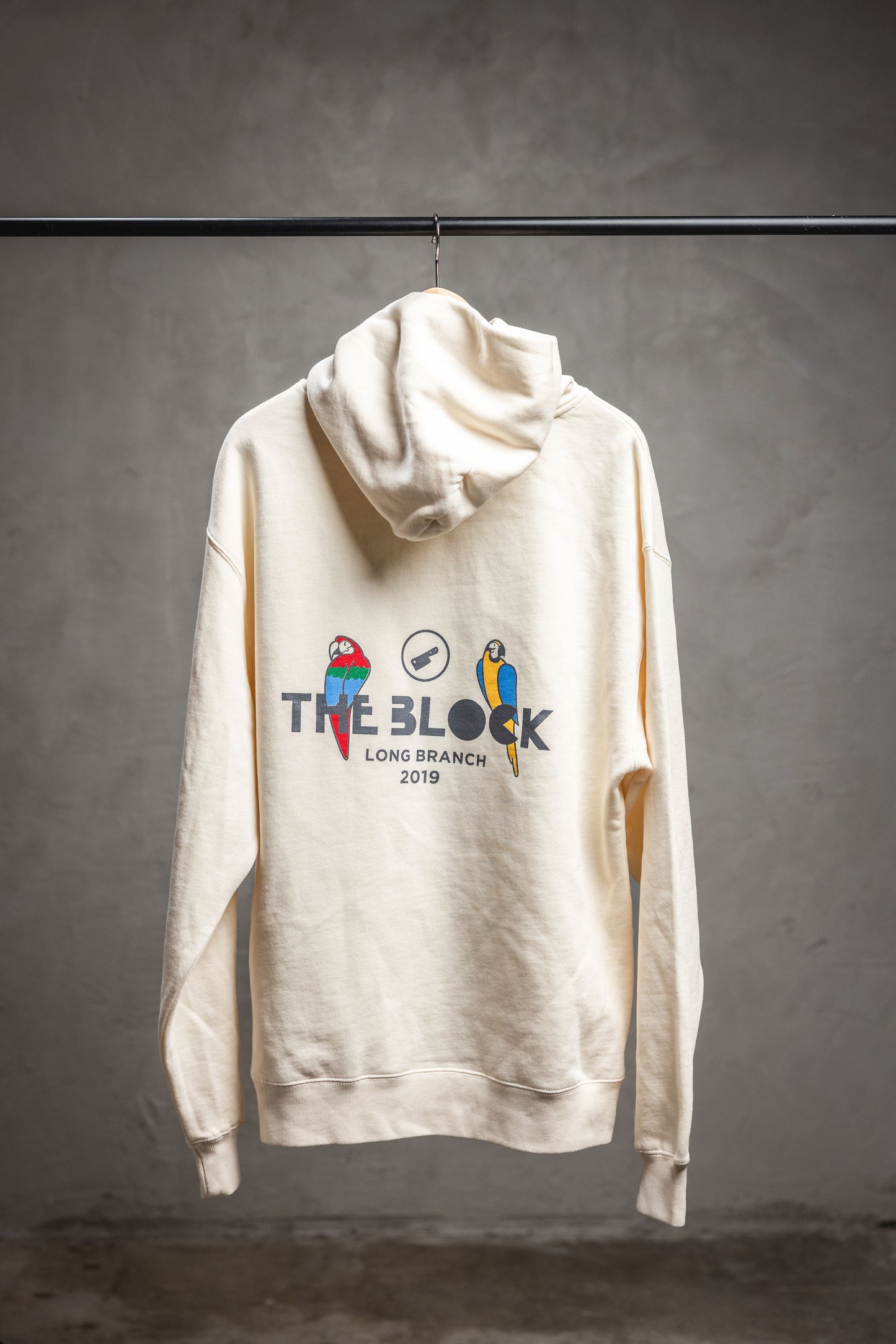 Adult Parrot Block Hoodie