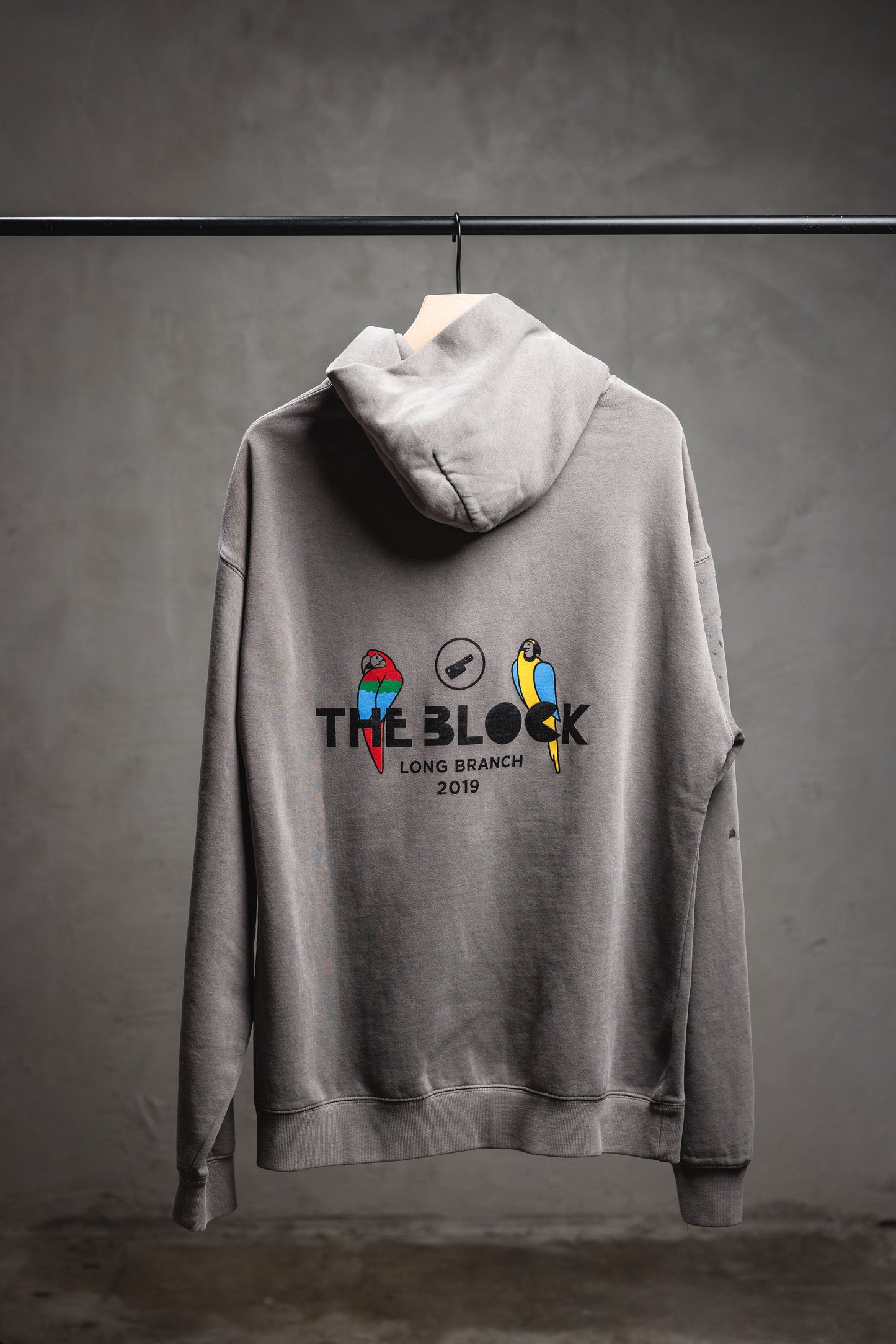 Adult Parrot Block Hoodie