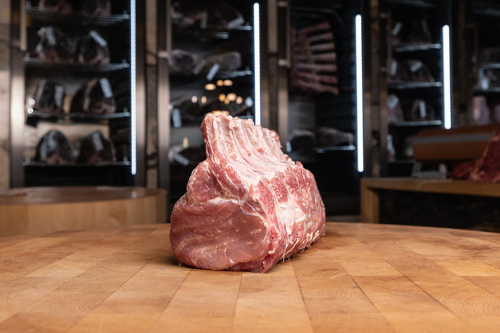 Frenched Pork Rib Roast – The Butcher's Block Online Shop