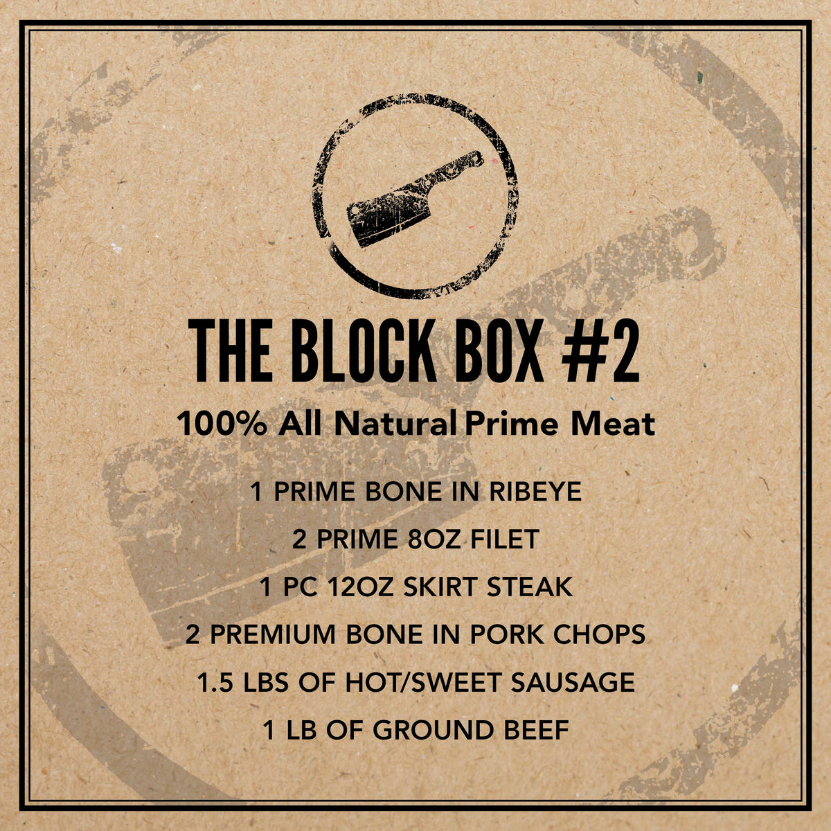 Block Box #2 – The Butcher's Block Online Shop